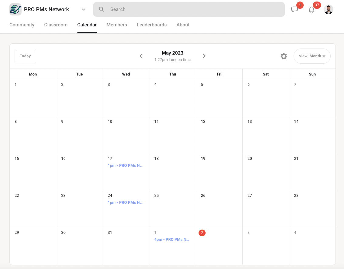 PRO PMs Skool Screenshot